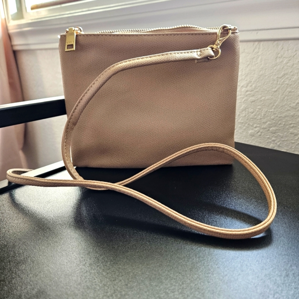 Beige Shoulder Purse